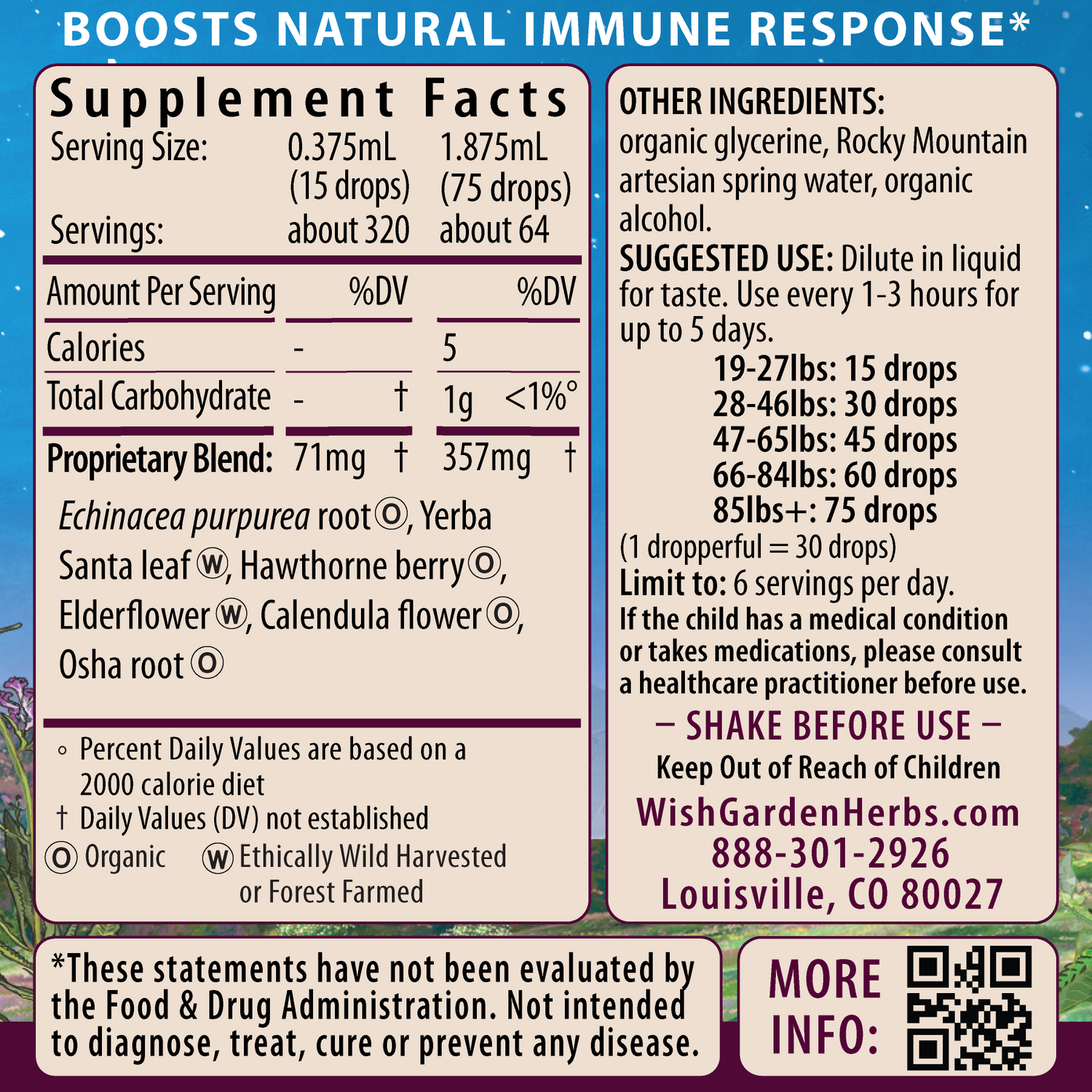 Kick-It Immune, Activator For Kids by WishGarden Herbs