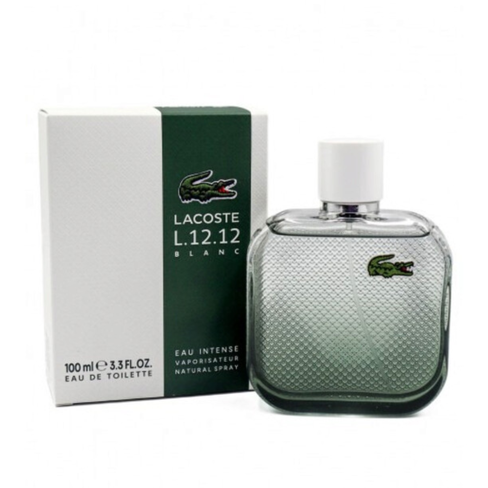 Lacoste L.12.12 Blanc Eau Intense Eau de Toilette for Men (3.3 oz) by Farmacias Savia
