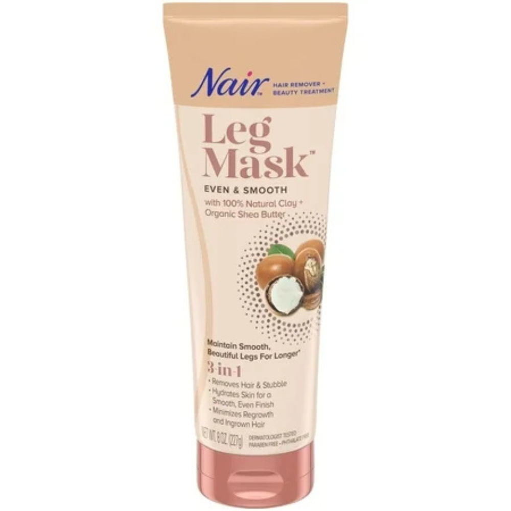 Nair Leg Mask 3-in-1 Even &amp; Smooth (8 oz) by Farmacias Savia