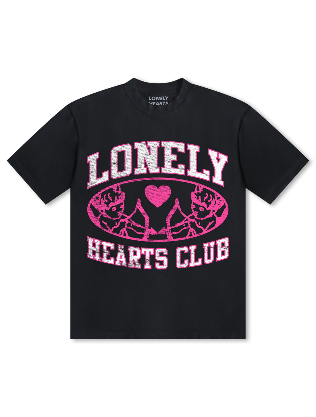 Lonely Hearts Club Cupid De Locke Premium T-Shirt - Black Edge by Denim Exchange