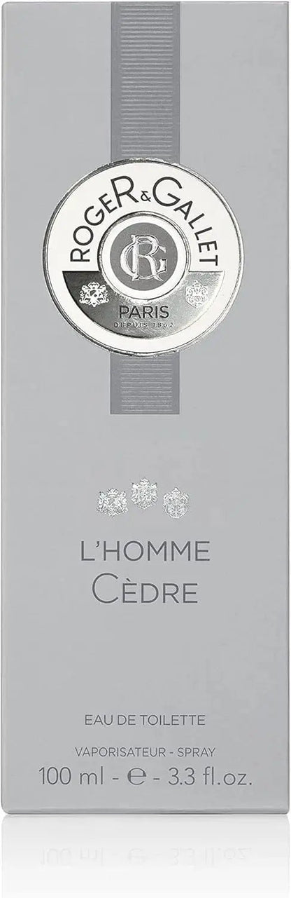 LHomme Cedre Roger Gallet Men 3.3oz Spray by perfumesandrea