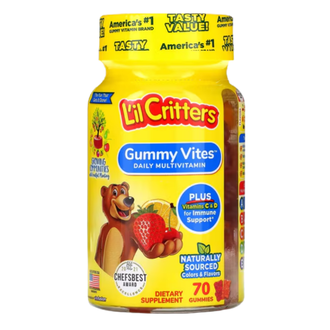 Lil Critters Immune C &amp; Gummy Vites Variety (60 ct | 70 ct) by Farmacias Savia