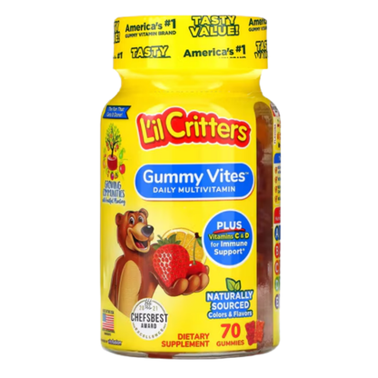 Lil Critters Immune C &amp; Gummy Vites Variety (60 ct | 70 ct) by Farmacias Savia