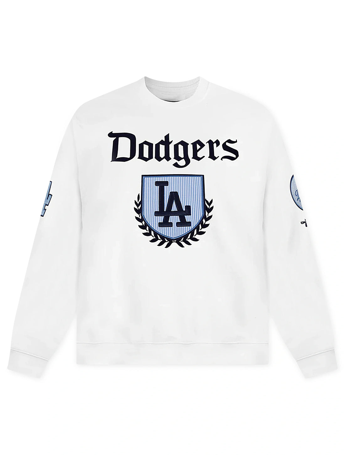 Pro Standard LA Dodgers Country Club Crewneck - White by Denim Exchange