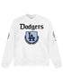 Pro Standard LA Dodgers Country Club Crewneck - White by Denim Exchange