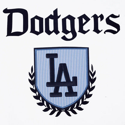 Pro Standard LA Dodgers Country Club Crewneck - White by Denim Exchange