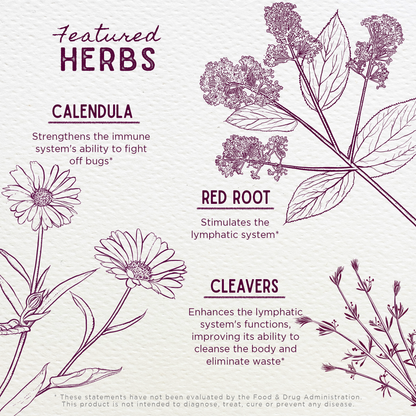 Lymph Mover, Immune Strength by WishGarden Herbs