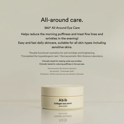 Abib Collagen Eye Patch by AsiaBeautyMall