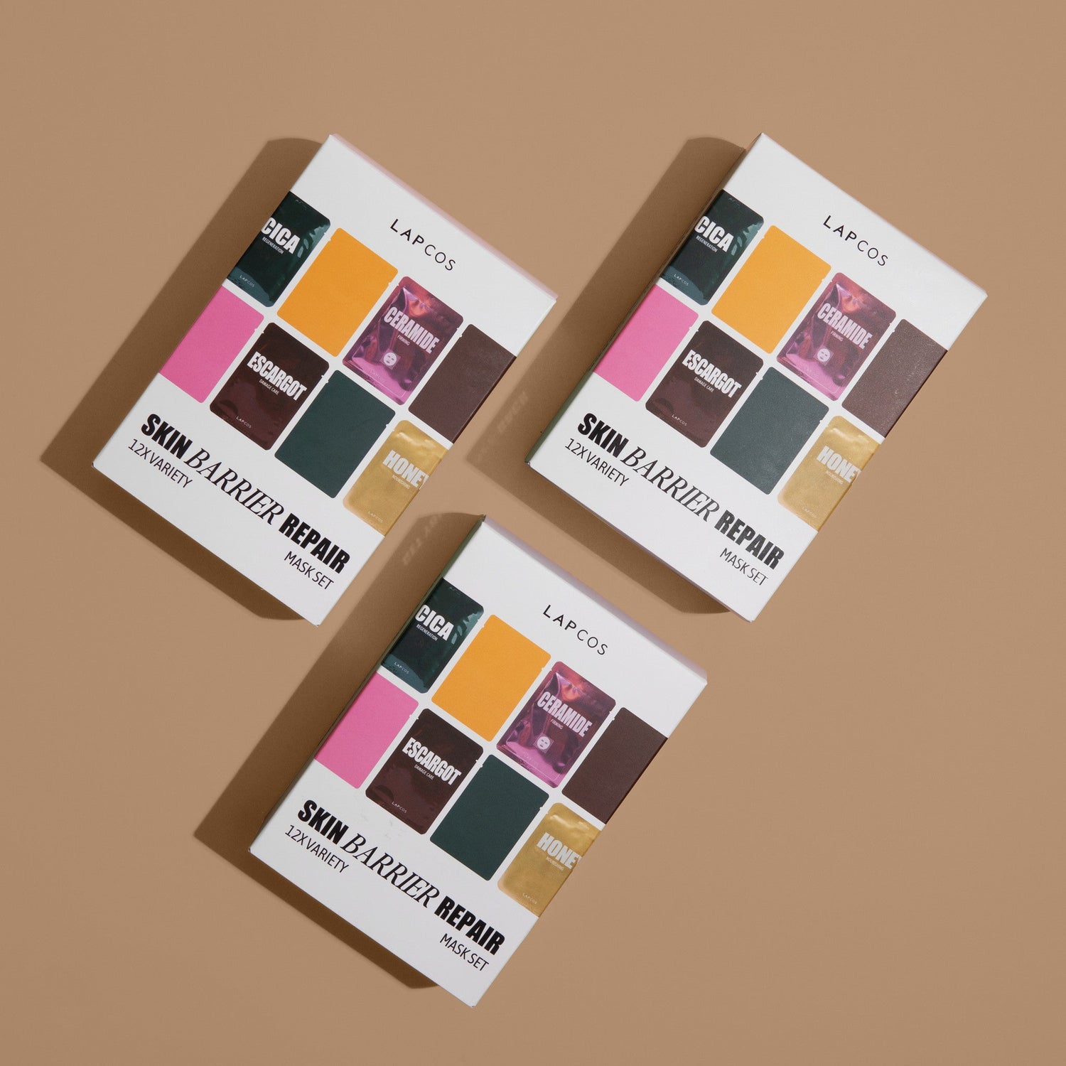 Skin Barrier Repair Variety Sheet Mask 12-Pack by LAPCOS