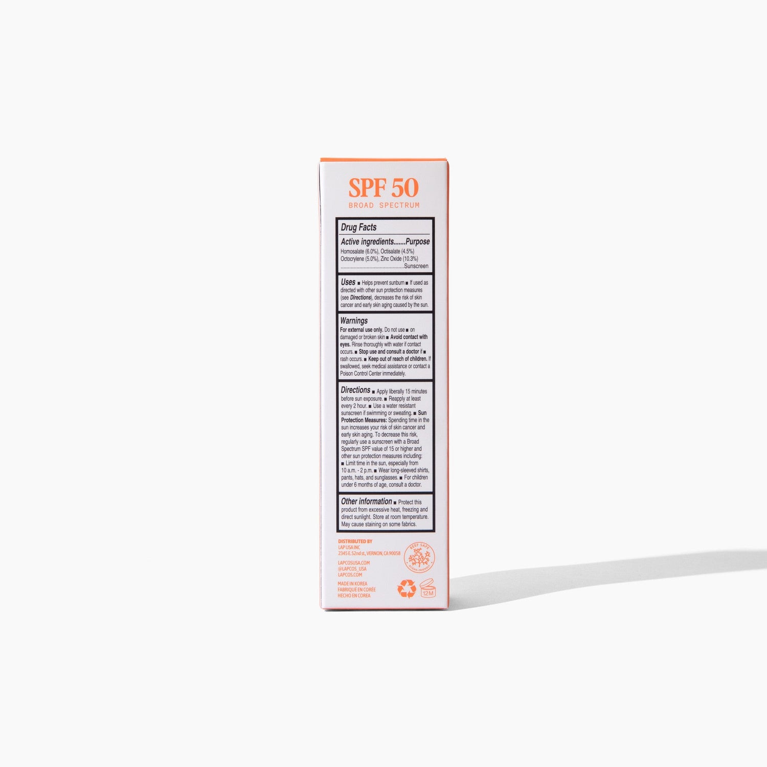 Luxury Hybrid Daily Sunscreen SPF 50 + With Ginseng extract by LAPCOS