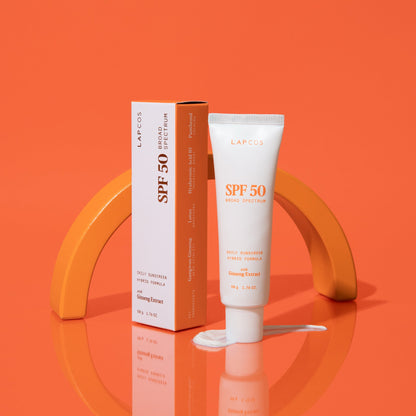 Luxury Hybrid Daily Sunscreen SPF 50 + With Ginseng extract by LAPCOS