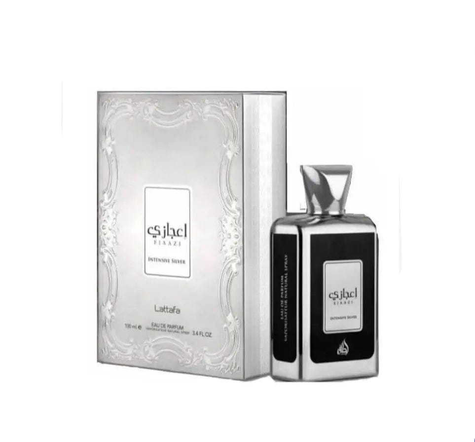 Lattafa Ejaazi Intensive Silver Unisex 3.4 oz EDP Spray by perfumesandrea
