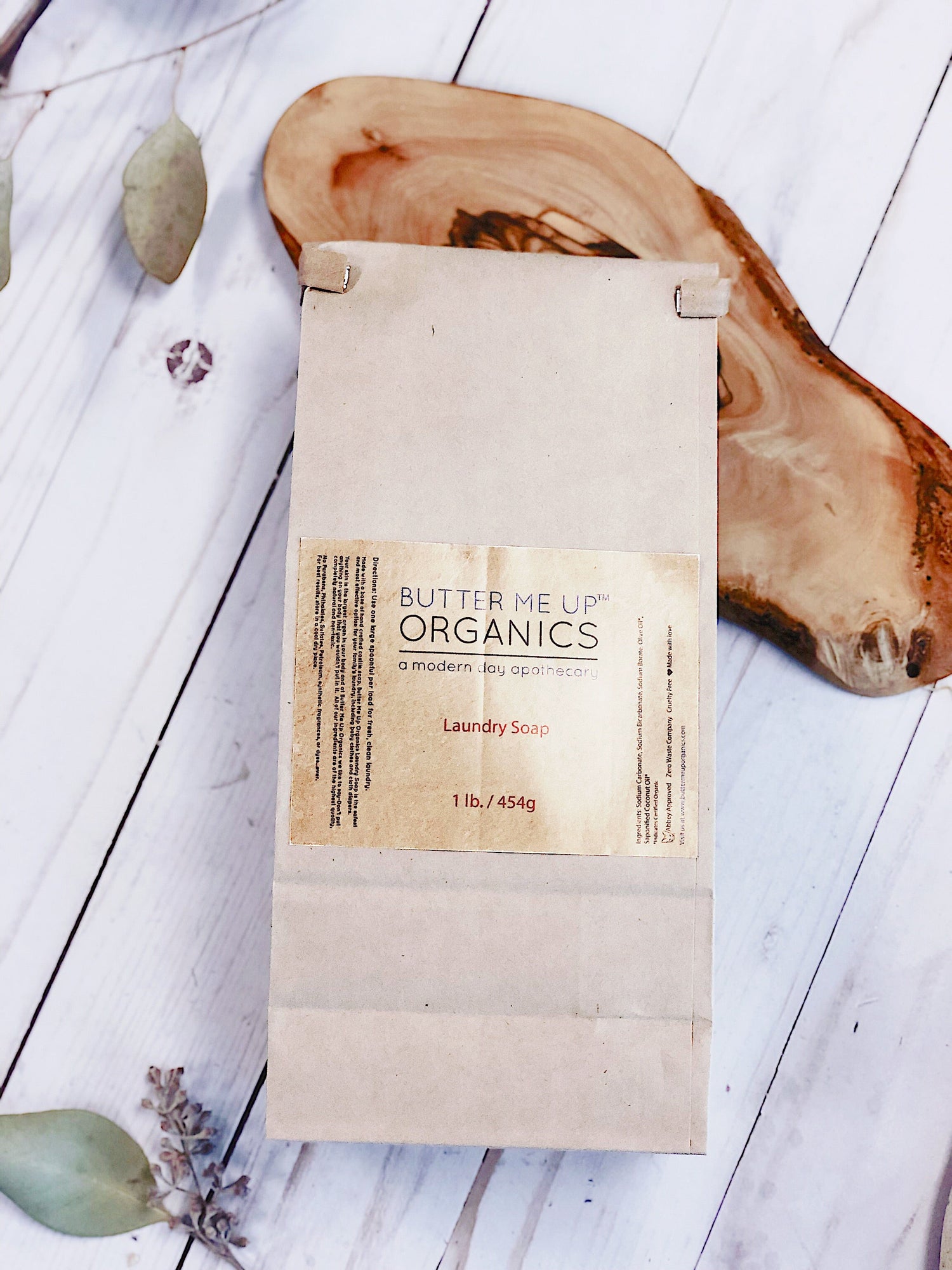 All Natural Laundry Soap / Organic Laundry Detergent / All-Natural Powdered Laundry Soap – Eco-Friendly &amp; Non-Toxic Detergent for Sensitive Skin by Butter Me Up Organics