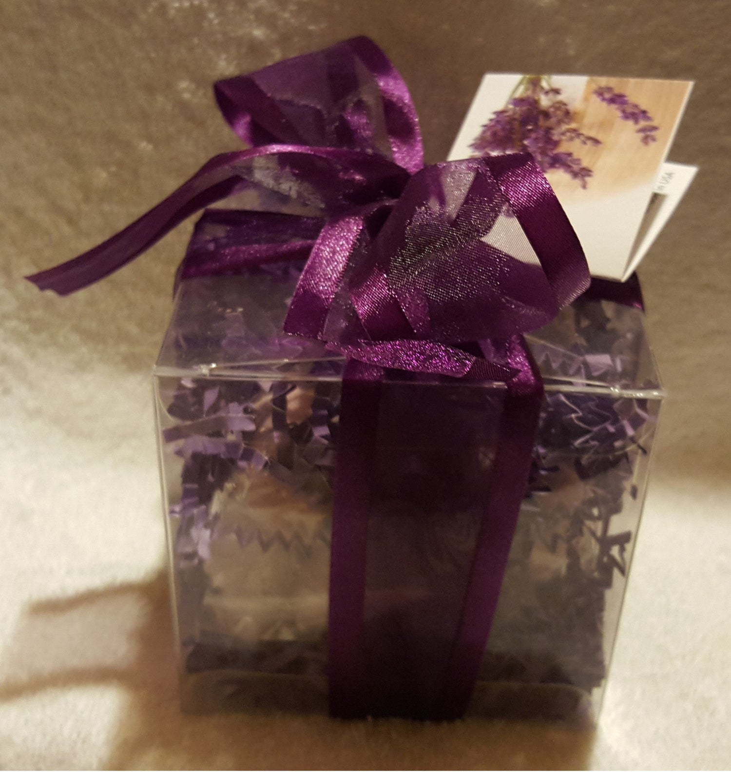 Lavender Vanilla 14-pack Bath Bomb Gift Set by Spa Pure
