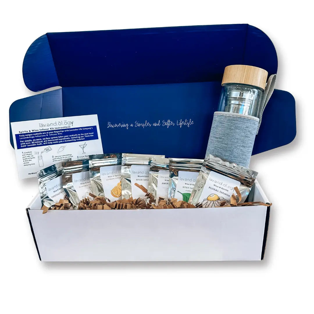 Lavendology Spirits &amp; Wine Infuser Kit by Lavender Life Company