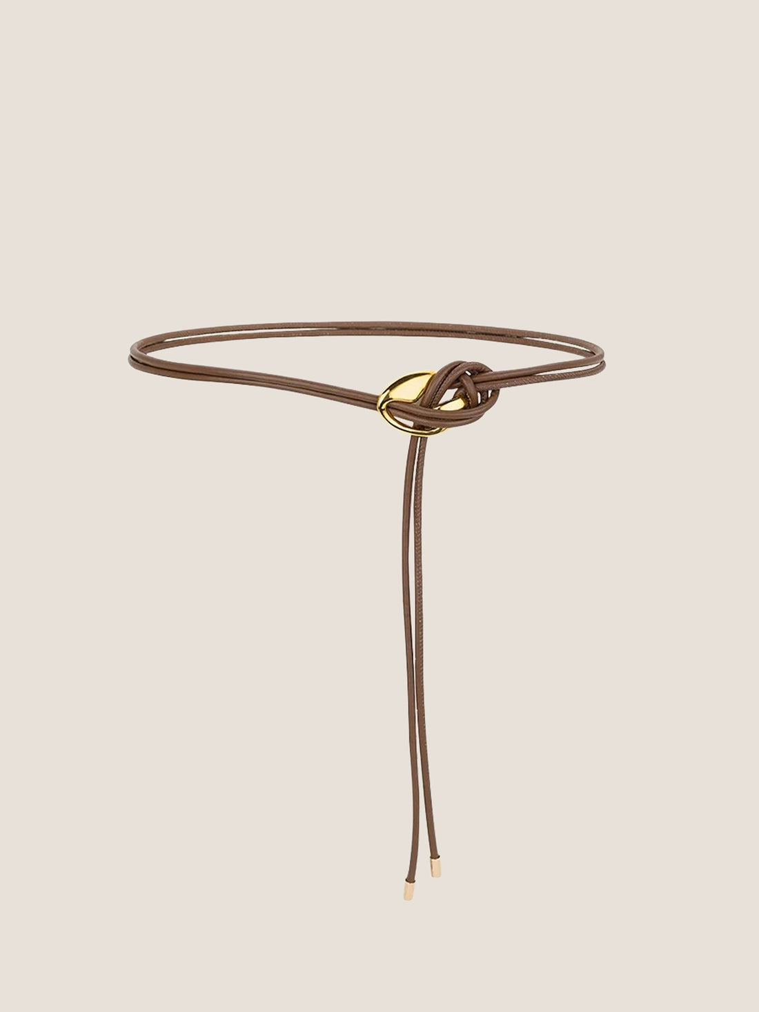 Recycled Leather Belt Versatile Styling Waist Accessory AURELIA by LINTICO