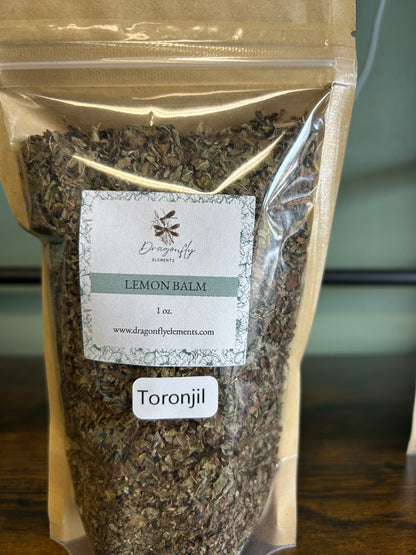Lemon Balm, Organic - 1oz by Dragonfly Elements