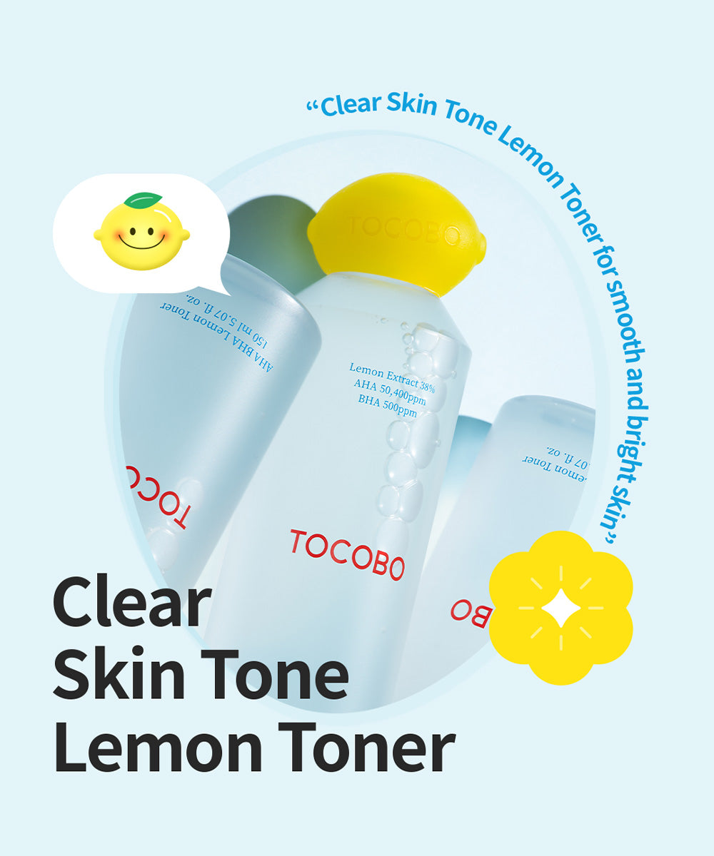TOCOBO AHA BHA Lemon Facial Toner by AsiaBeautyMall