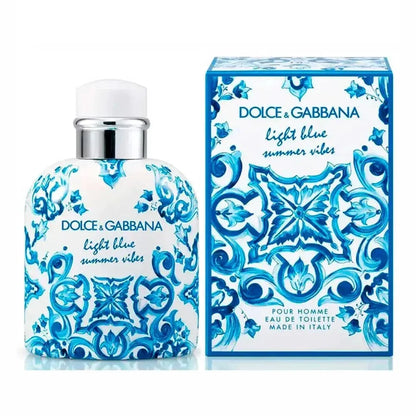 Light Blue Summer Vibes By Dolce &amp; Gabbana For Men 4.2 oz EDT Spray by perfumesandrea