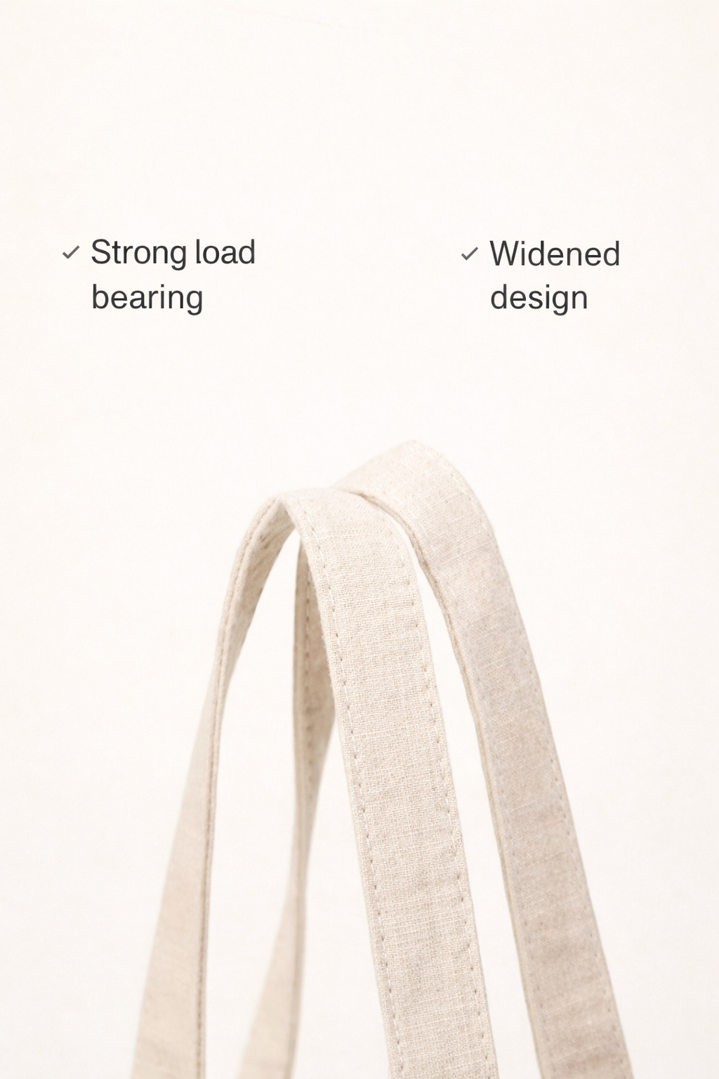 Lightweight Ramie Canvas Large Tote Bag by LINTICO