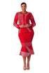 Liorah Knit Crystal Wave Skirt- 7312 by Tally Taylor