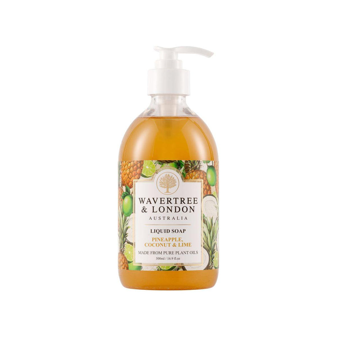 Wavertree &amp; London Natural Pineapple, Coconut &amp; Lime Liquid Soap 7 Oz by Pasteur Pharmacy
