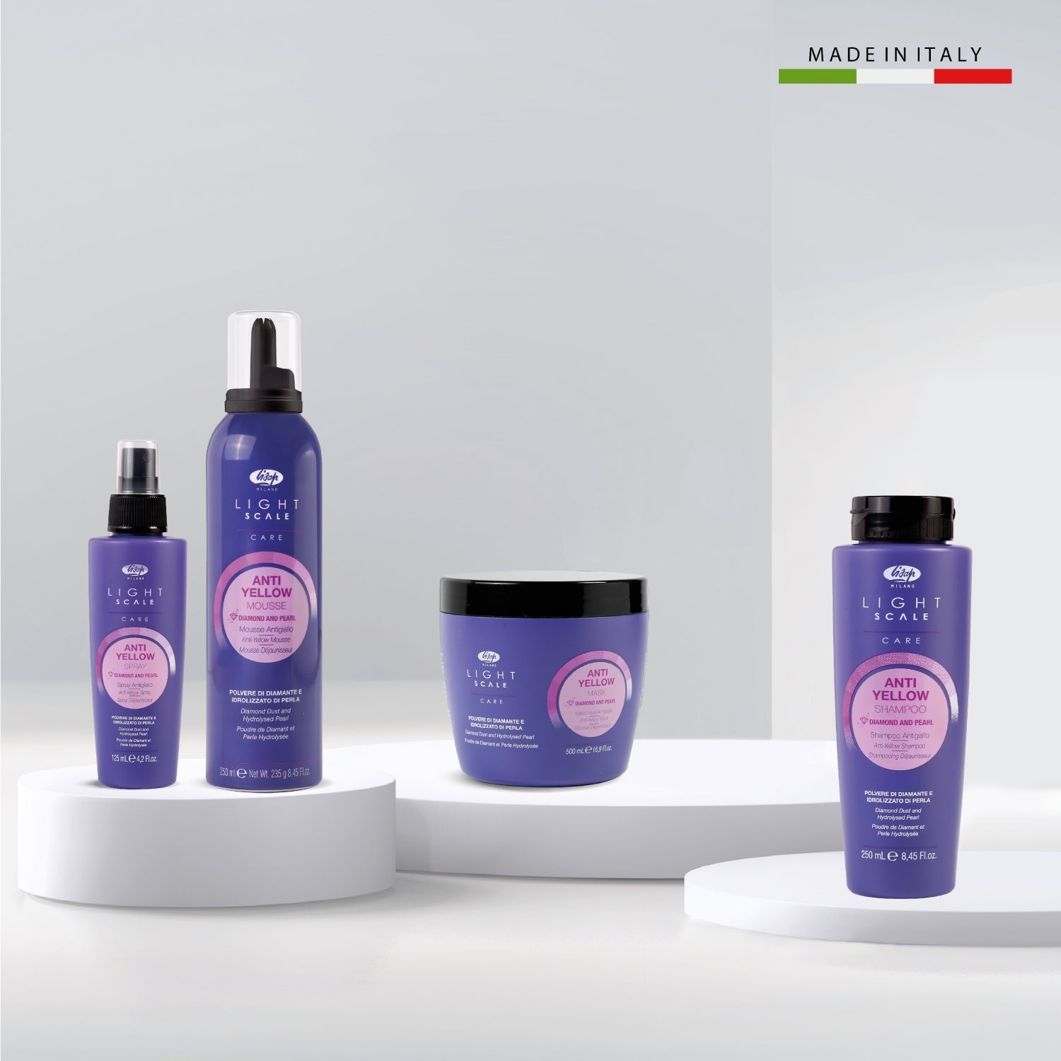 Light Scale Care Anti-Yellow Mask by Lisap Milano