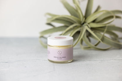 CBD Lavender Shea Butter with CBD, Body Cream (THC free) by Lizush