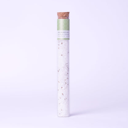 Natural Bath Salts Gift set in 8 Glass Tubes, Luxurious Bath Experience by Lizush