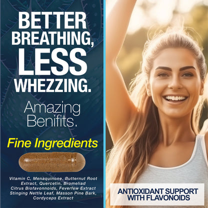 Lung Cleanse Detox, 60 Day Cleanse - Supports Lung Health Within Bronchial &amp; Respiratory Systems by Saint Mingiano - Supplements &amp; Wellness Dedicated to Holistic Health