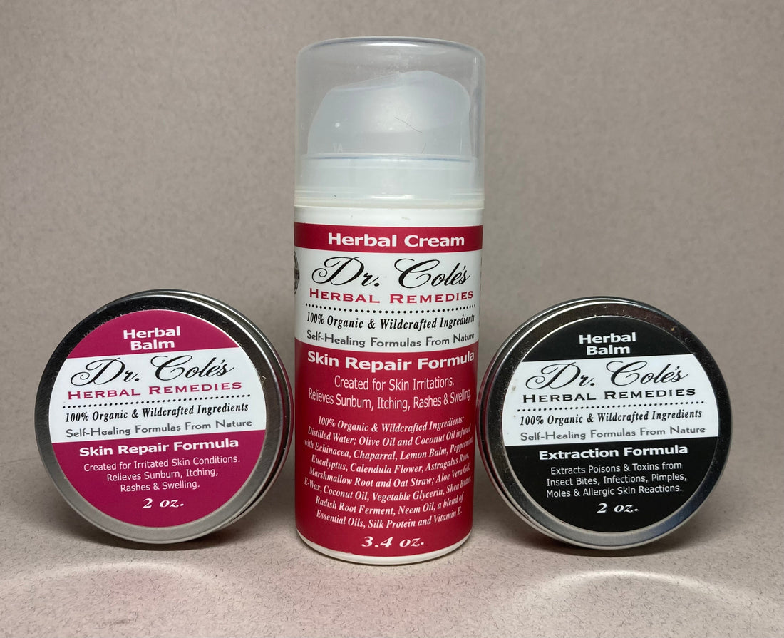 M08 - Skin Repair &amp; Extraction Bundle by COLEHERBALS LLC