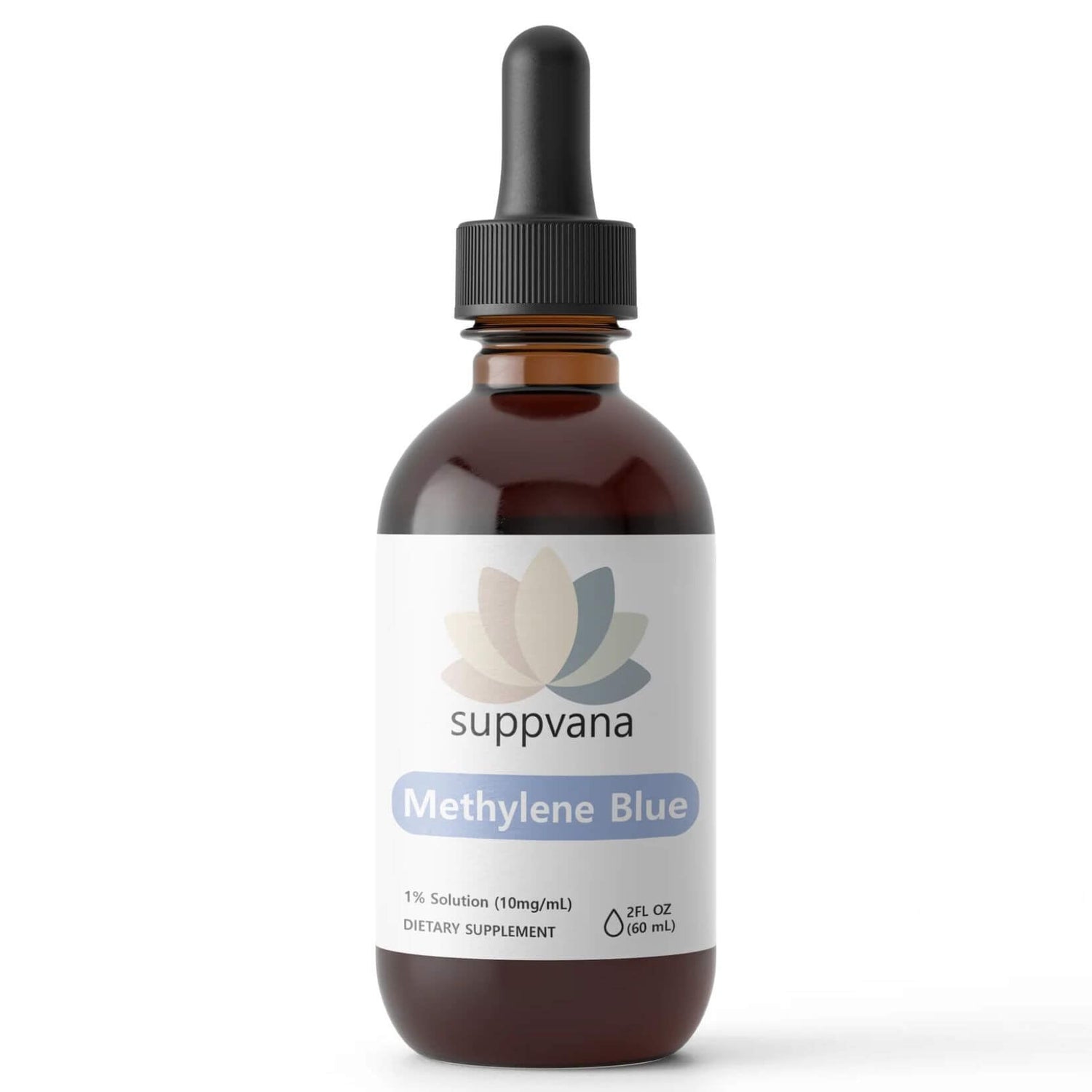 Suppvana Methylene Blue Liquid 1% (600mg, 2oz) by LIV