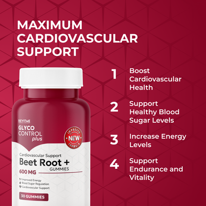 Cardiovascular Support Beet Root + by RevitMe by RevitMe - Supplements Store