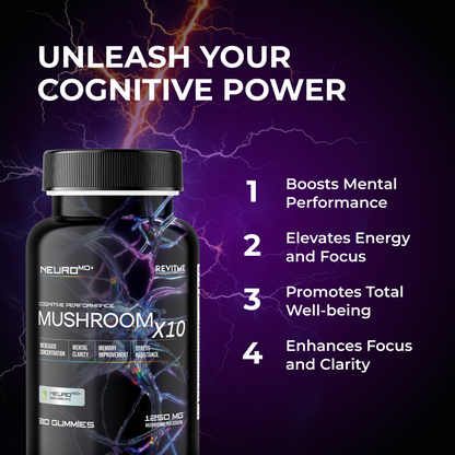 Mushroom X10 by RevitMe by RevitMe - Supplements Store
