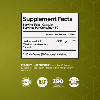 Berberine HCI by RevitMe by RevitMe - Supplements Store