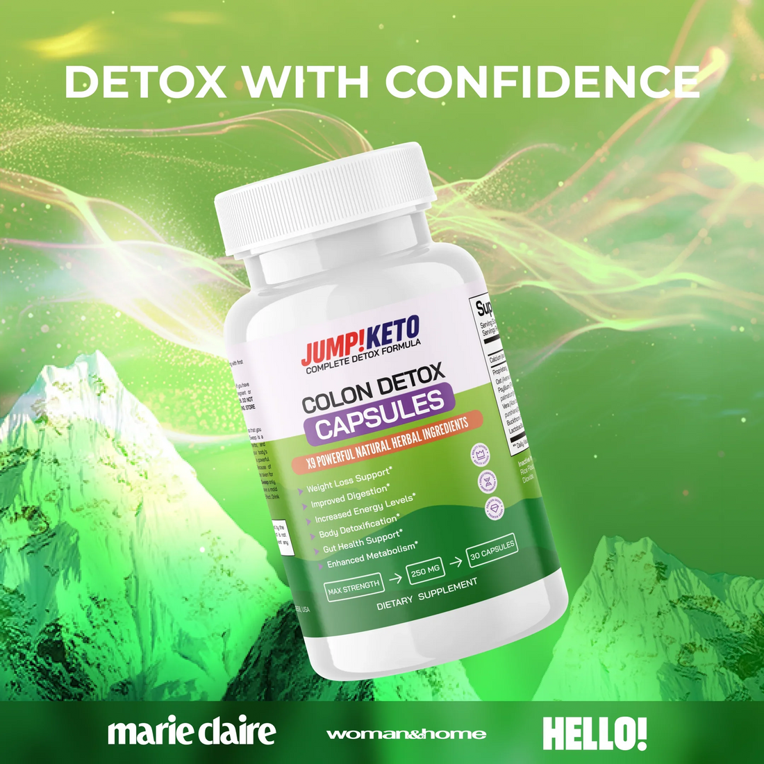 JUMP!KETO Colon Detox Capsules by RevitMe - Supplements Store
