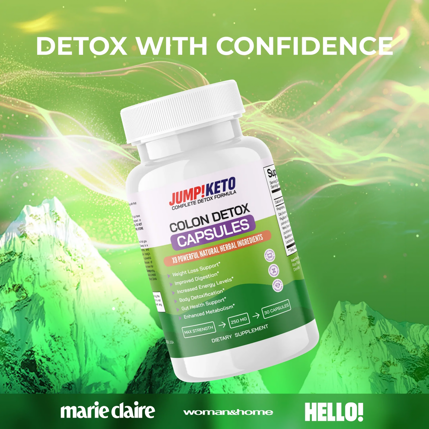 JUMP!KETO Colon Detox Capsules by RevitMe - Supplements Store