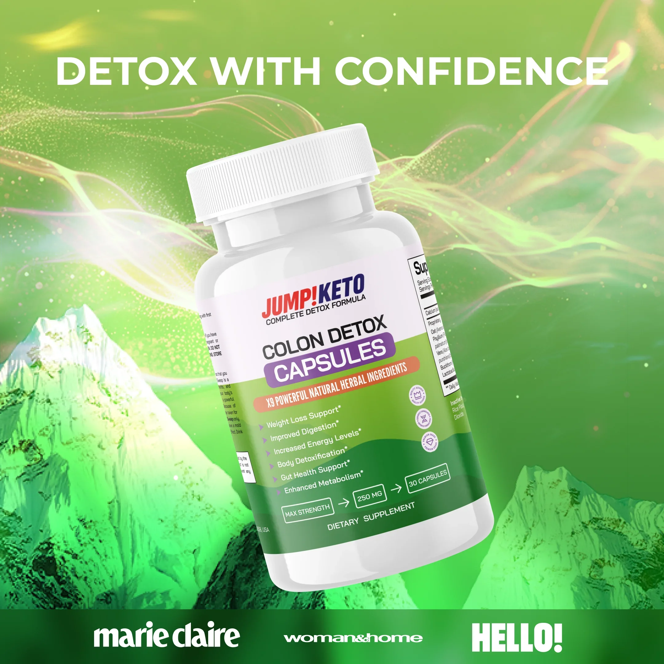 JUMP!KETO Colon Detox Capsules by RevitMe - Supplements Store