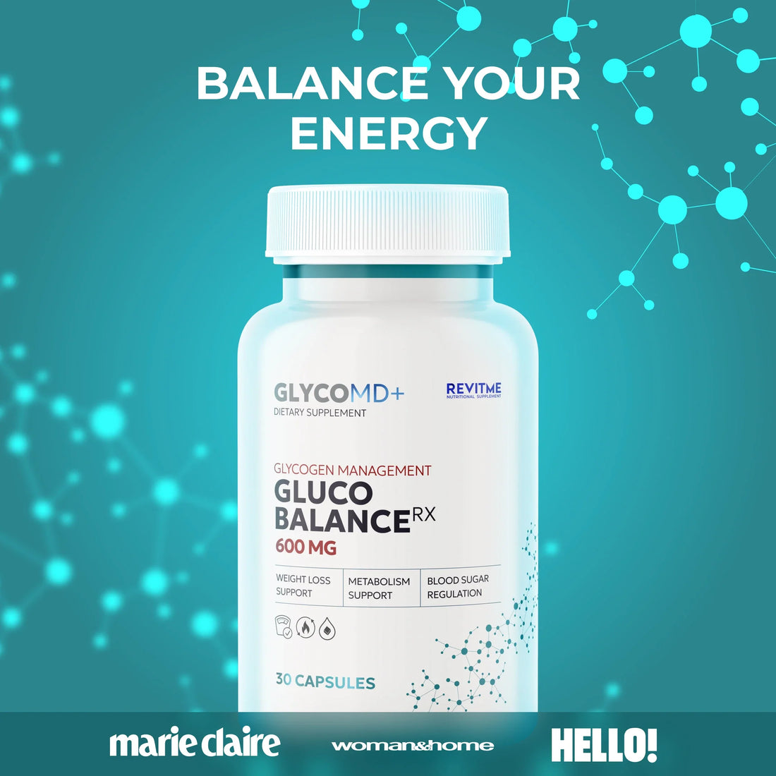 Gluco Balance RX by RevitMe by RevitMe - Supplements Store