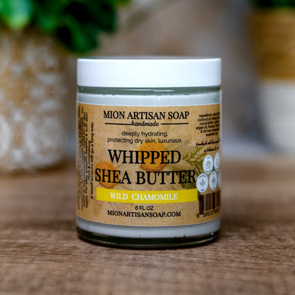 Whipped Shea Butter - Wild Chamomile | Deeply Hydrating and Rejuvenating by MION Artisan Soap Co.