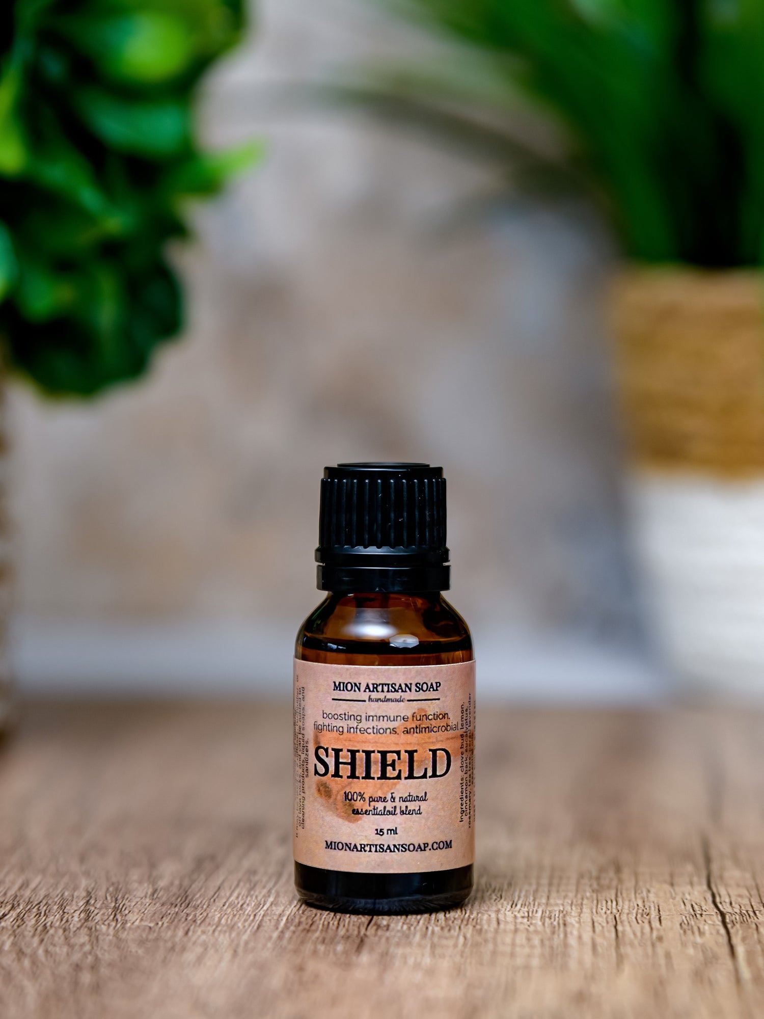 Shield Essential Oil Blend | Immune-Boosting, Antimicrobial by MION Artisan Soap Co.