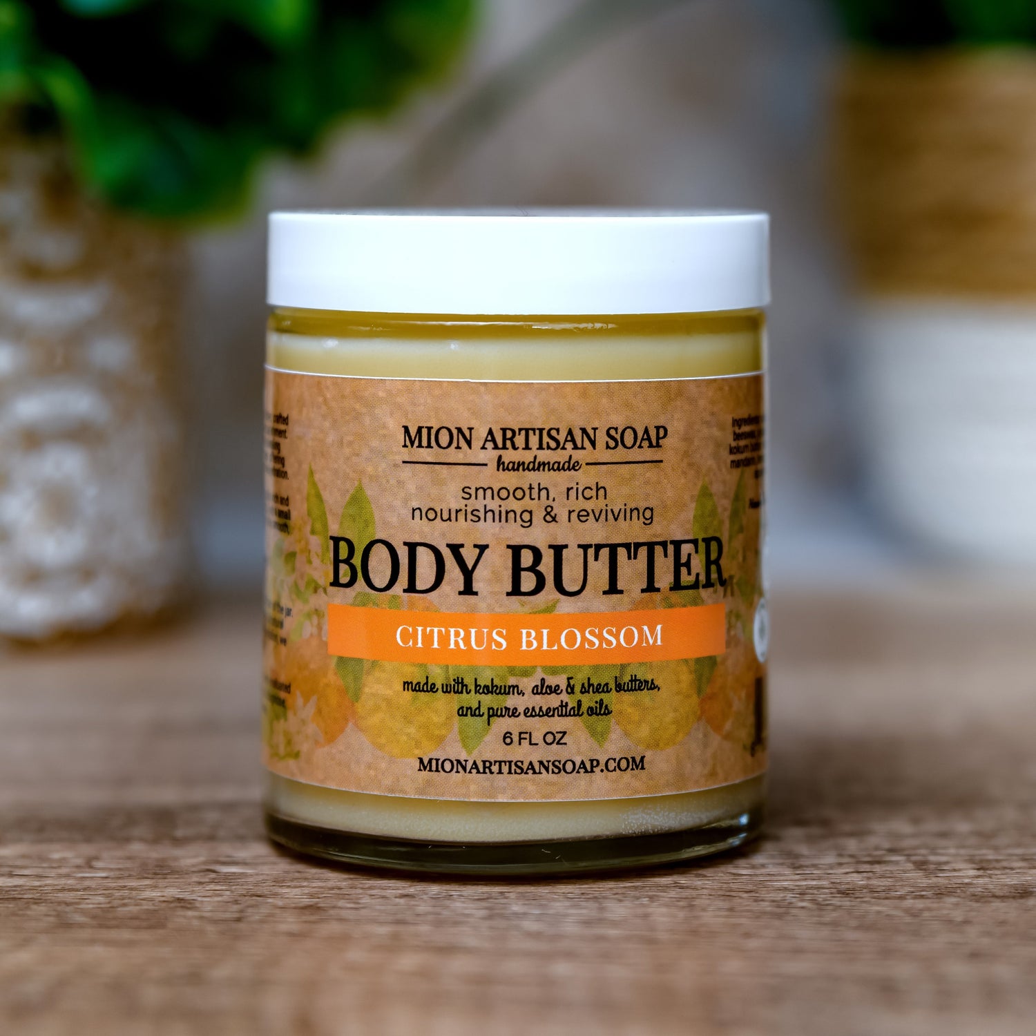 Body Butter - Citrus Blossom | High in Essential Vitamins and Fatty Acids by MION Artisan Soap Co.