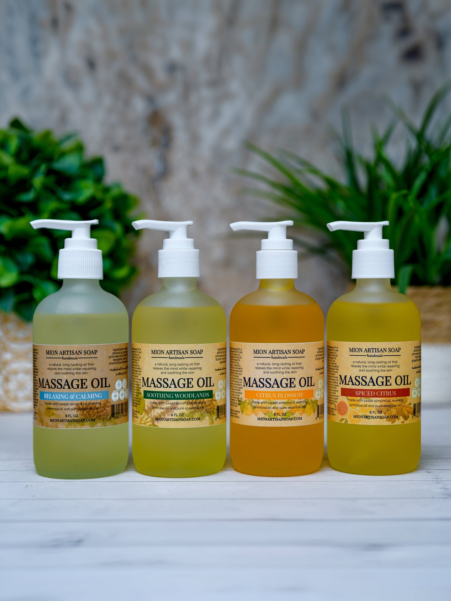 Massage Oils | 4 Scents by MION Artisan Soap Co.