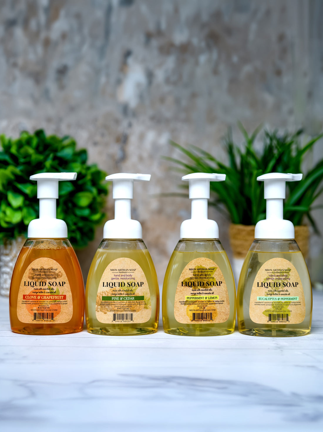 Liquid Soap | Luxurious Foam for Hands &amp; Body by MION Artisan Soap Co.