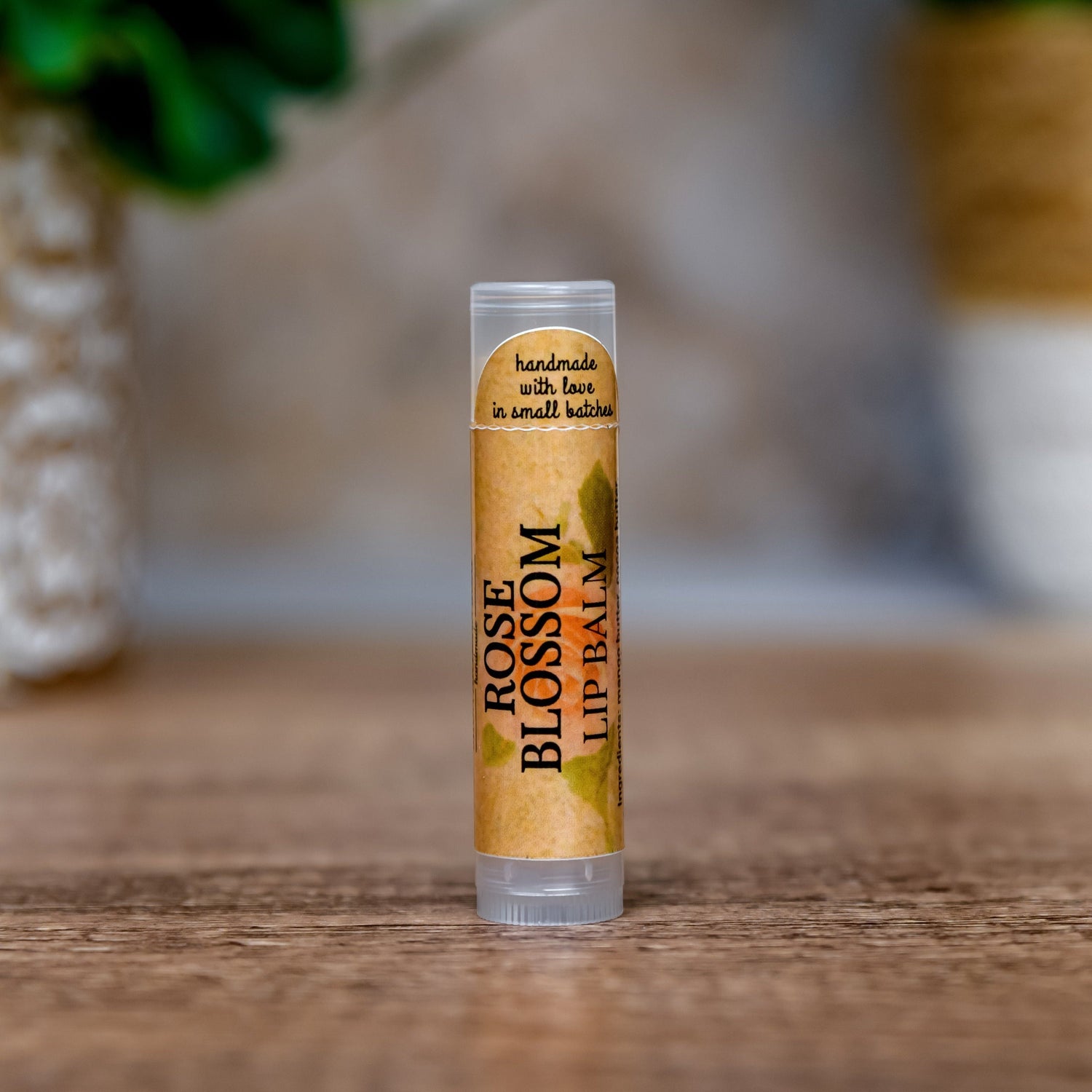 Lip Balm - Rose Blossom | Made with Cocoa and Mango Butter by MION Artisan Soap Co.