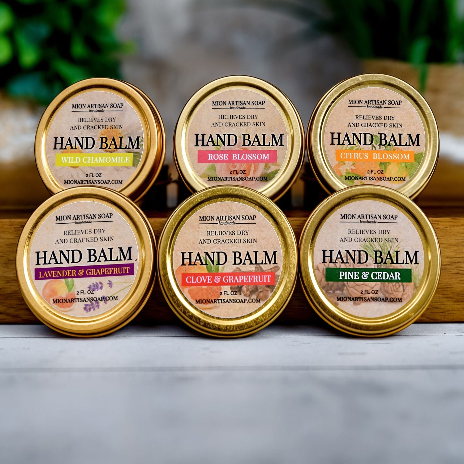 Hand Balm | Not Greasy, Antibacterial, Moisture-Locking by MION Artisan Soap Co.