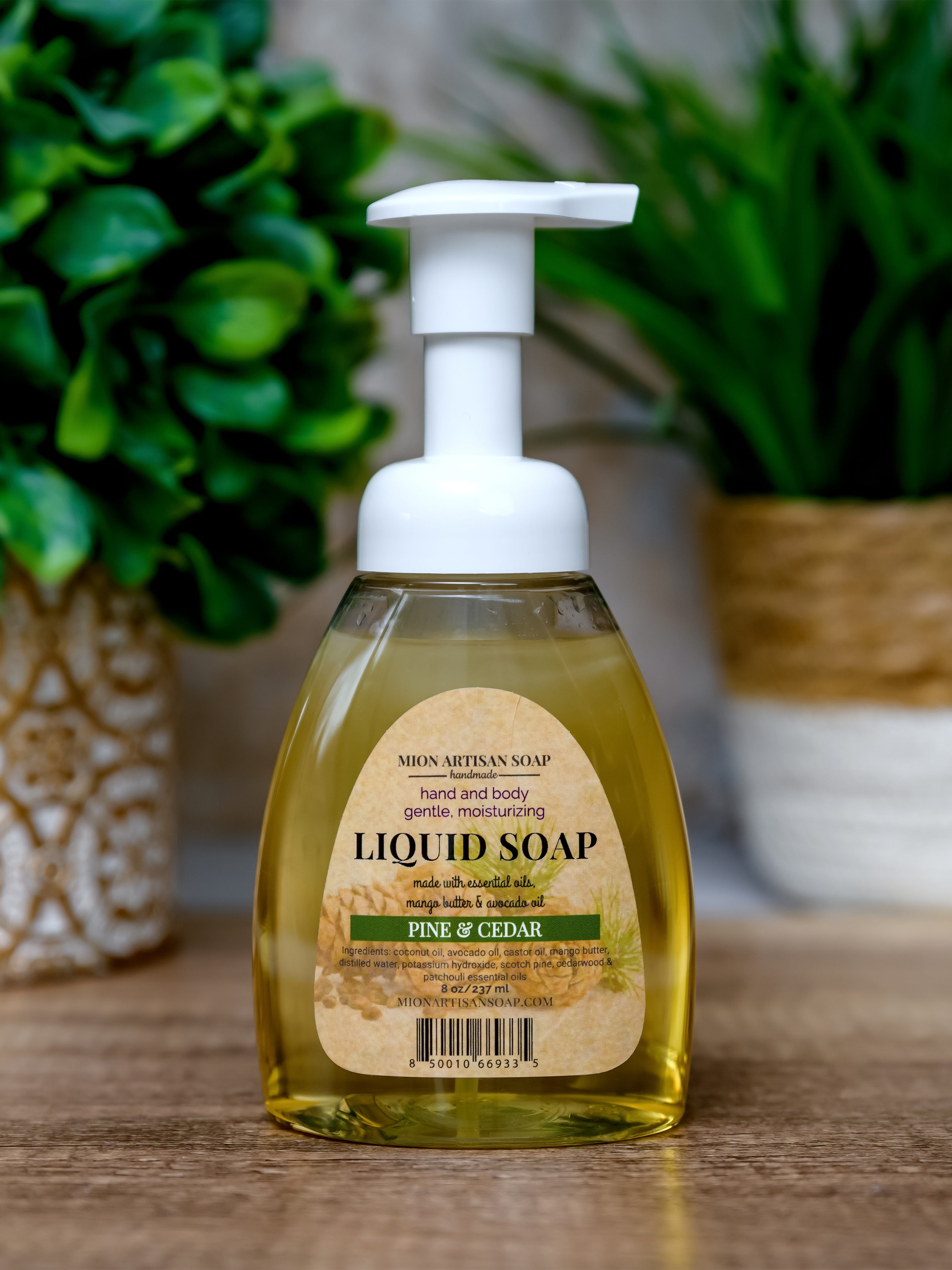 Liquid Soap | Luxurious Foam for Hands &amp; Body by MION Artisan Soap Co.