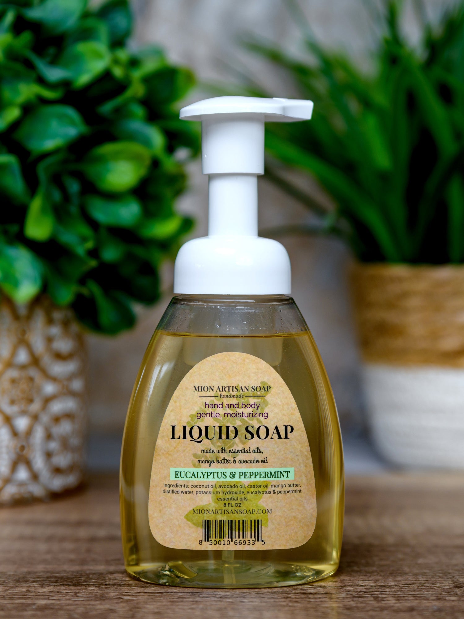 Liquid Soap | Luxurious Foam for Hands &amp; Body by MION Artisan Soap Co.