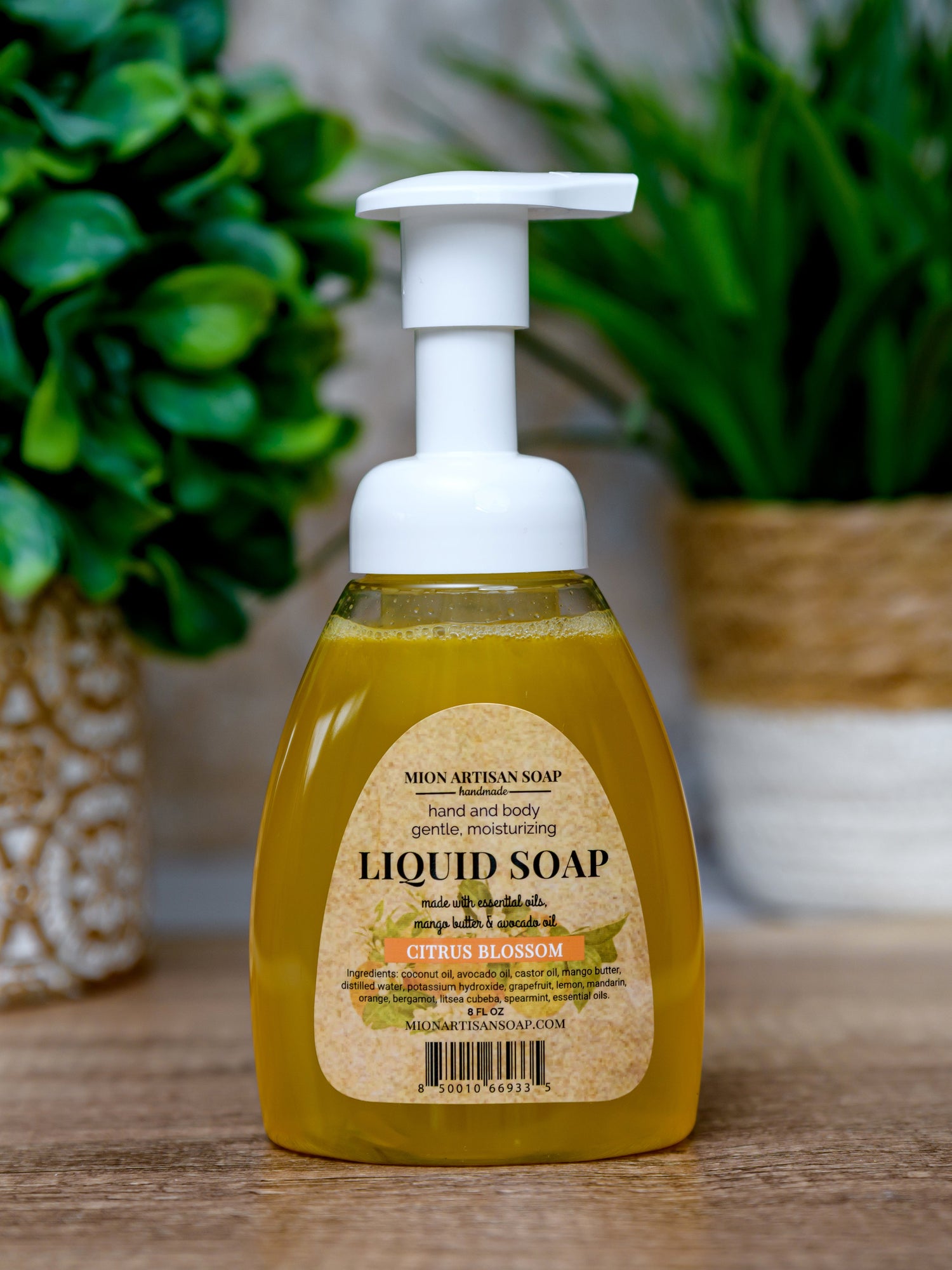 Liquid Soap | Luxurious Foam for Hands &amp; Body by MION Artisan Soap Co.