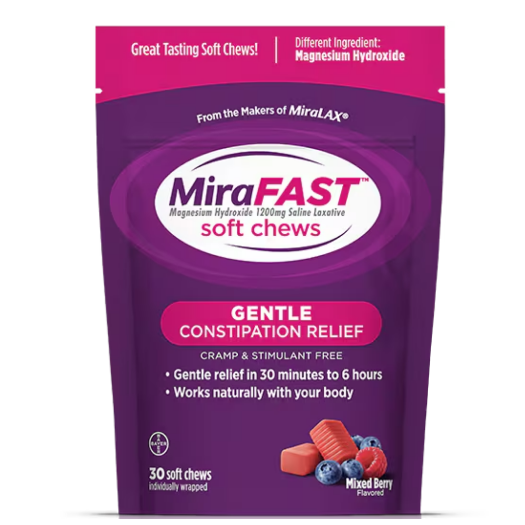 Mirafast Soft Chews Berry Flavor (30 Chews) by Farmacias Savia